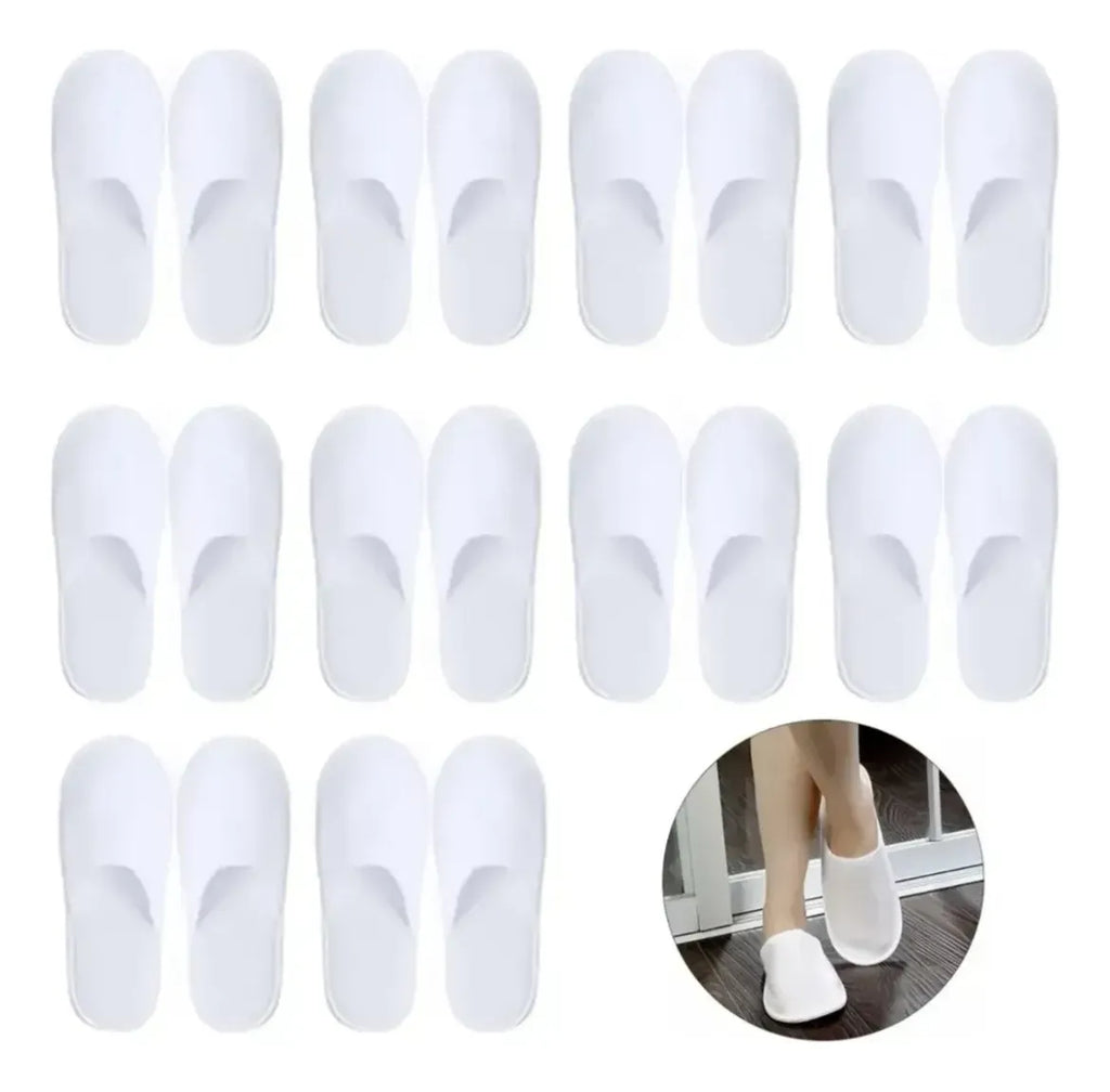 Par De Pantuflas Desechables Para clinica, Hotel O Alojamiento