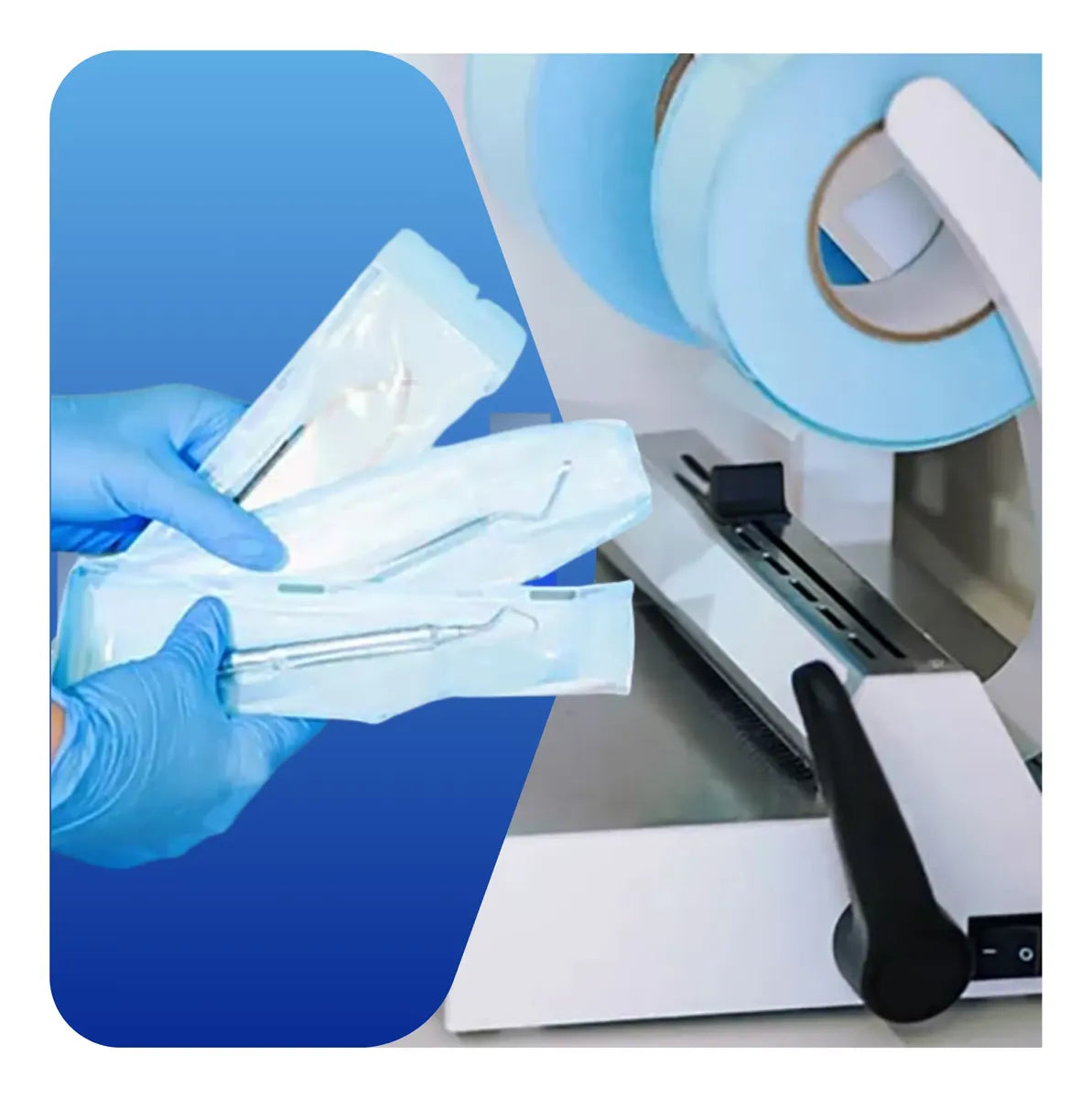 Rollo Manga Esterilizacion 10cmx200 Mtrs Grado Medico